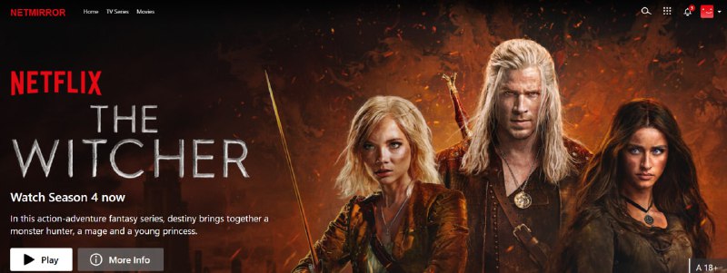 NetMirror : 迪士尼流媒体貌似PC还看不了，目前只能看奈飞和亚马逊，但是TV端能看NetMirror : 迪士尼流媒体貌似PC还看不了，目前只能看奈飞和亚马逊，但是TV端能看