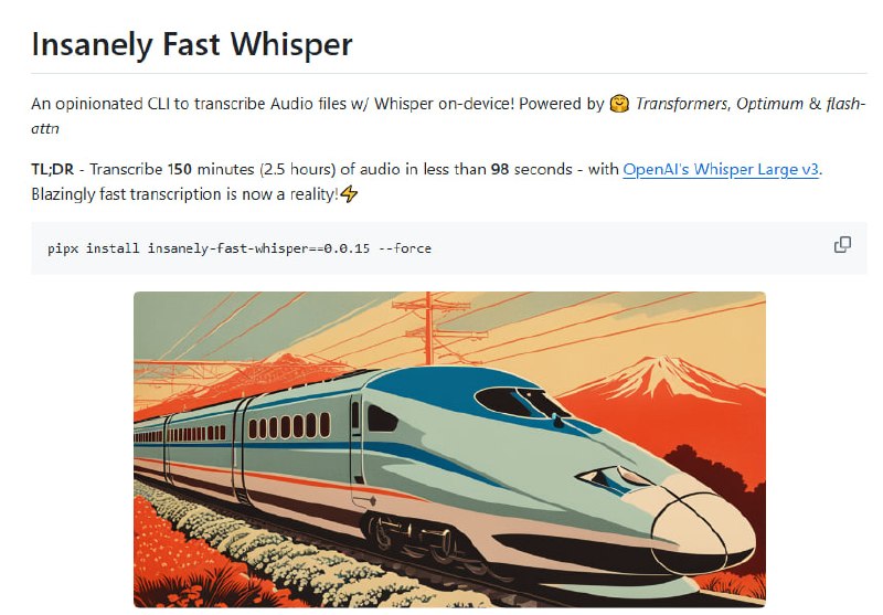 语音转文字经常需要调用OpenAI API、上传云端等待，或者用各种工具来回折腾，速度慢还担心隐私和费用