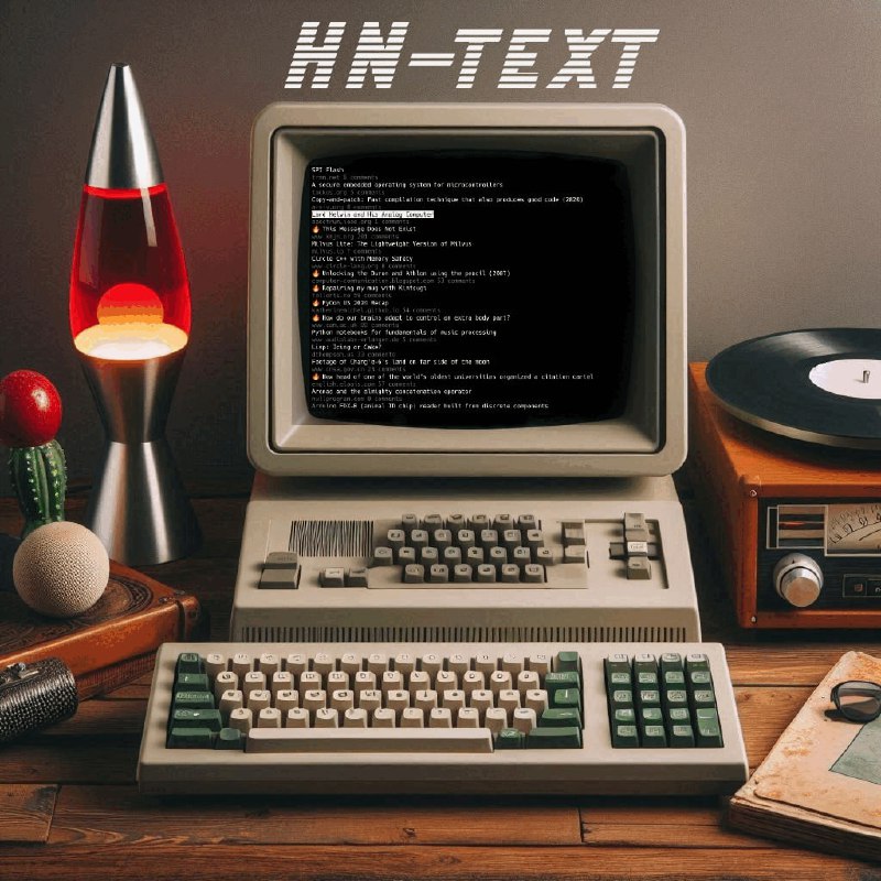 HN-text：以文本为主的Hacker News终端客户端，提供快速、易用且无干扰的阅读体验，支持使用箭头键或hjkl快捷键，文章和评论转换为简单易读的文本格式