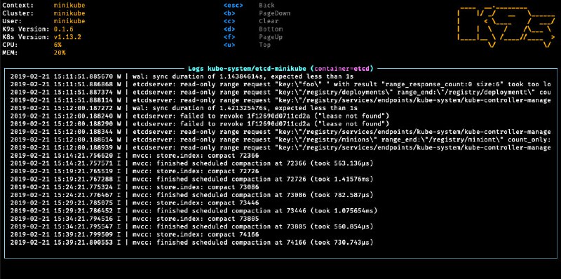 K9s：一种管理 Kubernetes 集群的惰性方式