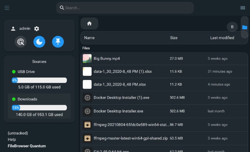 FileBrowser Quantum：开源的自托管Web文件管理器，功能丰富且高效