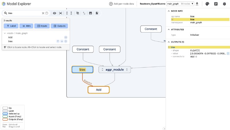 Model Explorer ONNX Adapter 是一个专为 ONNX 模型设计的可视化插件，基于流行的 Model Explorer 项目，帮助开发者更直观地理解模型结构和数据流向