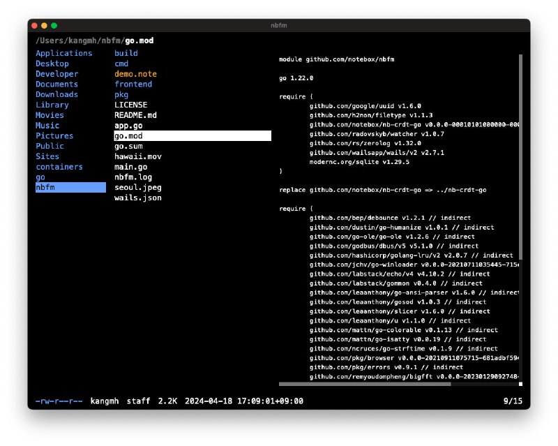 开源的文件管理器和CRDT（冲突无关数据类型）笔记编辑器，支持通过共享文件夹实现同步和协作nbfm | #编辑器开源的文件管理器和CRDT（冲突无关数据类型）笔记编辑器，支持通过共享文件夹实现同步和协作nbfm | #编辑器