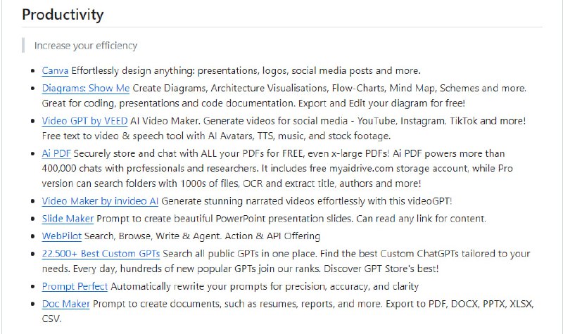 gpts-trending：每日 GPT Store 榜单数据备份，用了一个GitHub Action每天定时更新数据