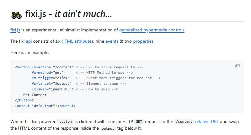 超轻量级的前端交互框架，用极简代码实现高效动态页面更新