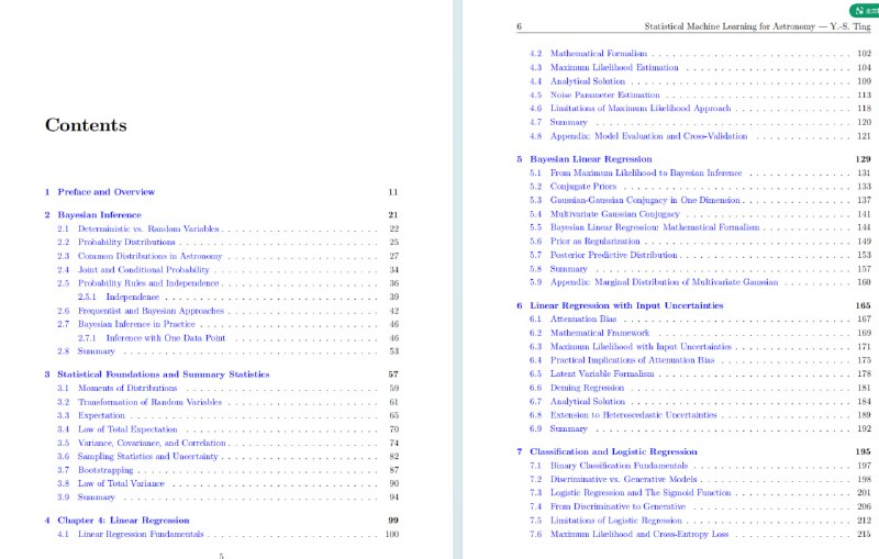 Statistical Machine Learning for Astronomy -- A Textbook ：一本为天文研究量身打造的统计机器学习教材