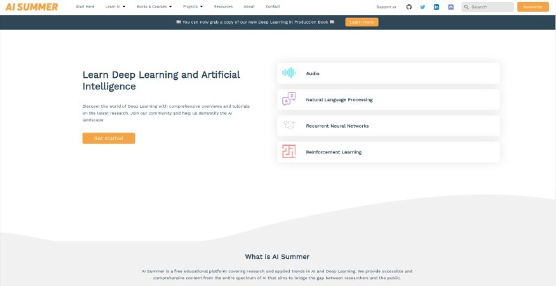 基于AI Summer的科学博客模板模板基于theaisummer.com，支持多种必要的组件，可用于科学博客，比如：Latex renderingCode blocks with highlightingReferences and citationsEmbed gifs and videosInteractive componentsTable of contentsSimilar articles其他重要功能：能够按主题过滤和显示帖子可定制的作者页面100% 响应可以使用标准 React 代码或使用 Markdown 创建页面使用flexsearch使用本地索引进行搜索准备好搜索引擎优化响应式图像和图像预处理管道谷歌分析和标签管理器robots.txt 生成XML 提要生成站点地图生成blog-template | #科研 #模板基于AI Summer的科学博客模板模板基于theaisummer.com，支持多种必要的组件，可用于科学博客，比如：Latex renderingCode blocks with highlightingReferences and citationsEmbed gifs and videosInteractive componentsTable of contentsSimilar articles其他重要功能：能够按主题过滤和显示帖子可定制的作者页面100% 响应可以使用标准 React 代码或使用 Markdown 创建页面使用flexsearch使用本地索引进行搜索准备好搜索引擎优化响应式图像和图像预处理管道谷歌分析和标签管理器robots.txt 生成XML 提要生成站点地图生成blog-template | #科研 #模板