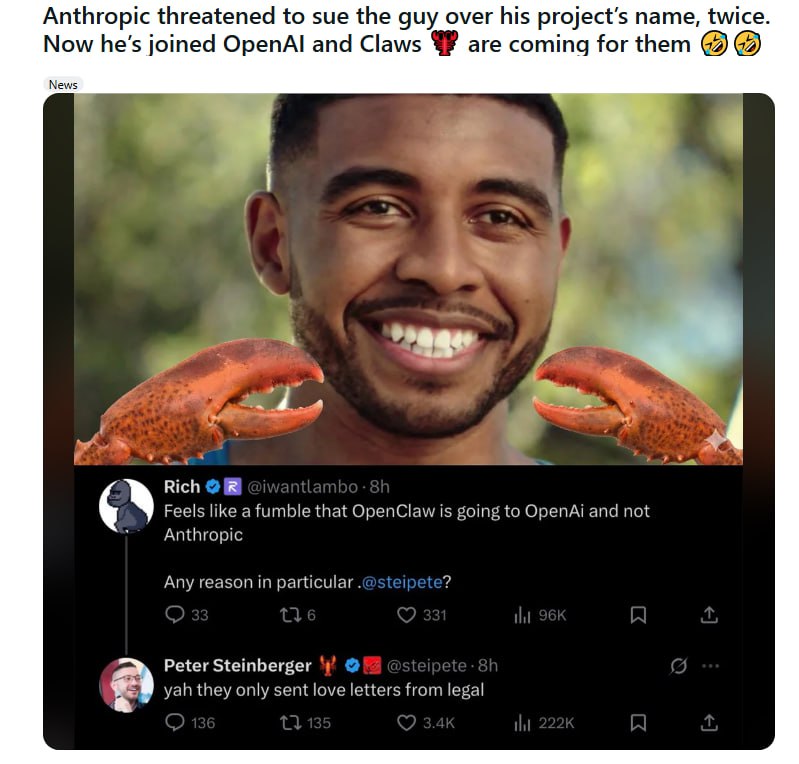 OpenClaw易主OpenAI：一个开源项目背后的商业暗战 | 帖子一个独立开发者用几个月时间“氛围编程”出来的项目，被OpenAI收编了
