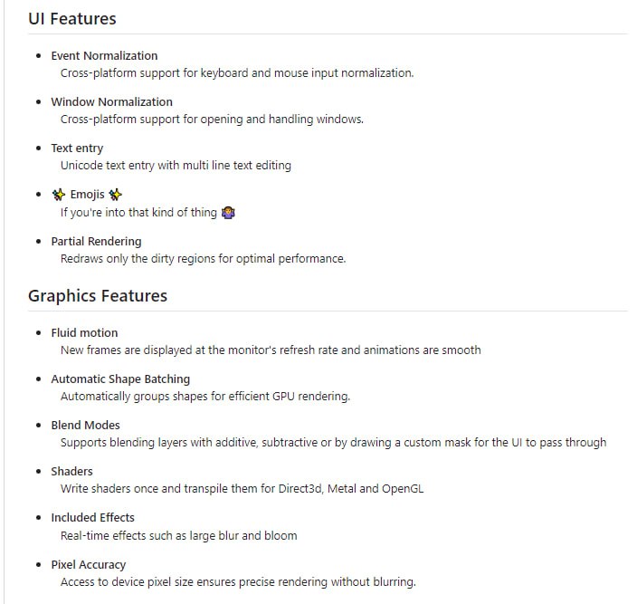 VitalAudio/visage：一个结合创意编程的C++ UI库，让开发者可以轻松创建高性能的跨平台图形界面，兼具艺术感与实用性