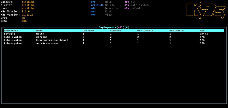 K9s：一种管理 Kubernetes 集群的惰性方式