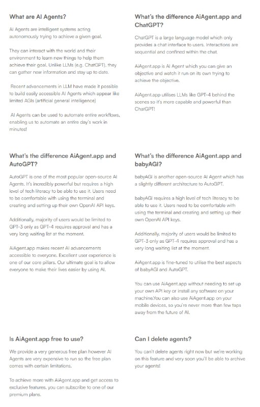 一款平替AutoGPT的工具：AI Agent | #工具众所周知，AutoGPT是最受欢迎的开源AI代理之一，它非常强大，用于自动化整个工作流程，自主地去实现给定的目标，但使用起来有很高的门槛