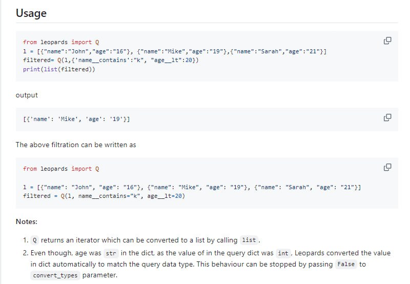 Python列表查询工具，让你像使用数据库一样查询字典或对象列表