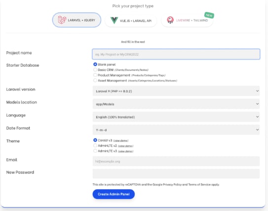 快速管理面板替代方案
