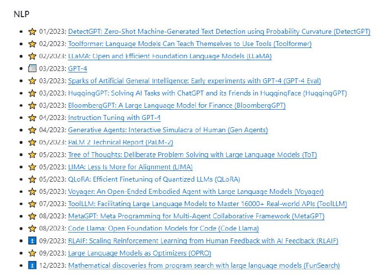 Awesome AI Papers：该存储库是按发布日期组织的重要人工智能论文的最新列表