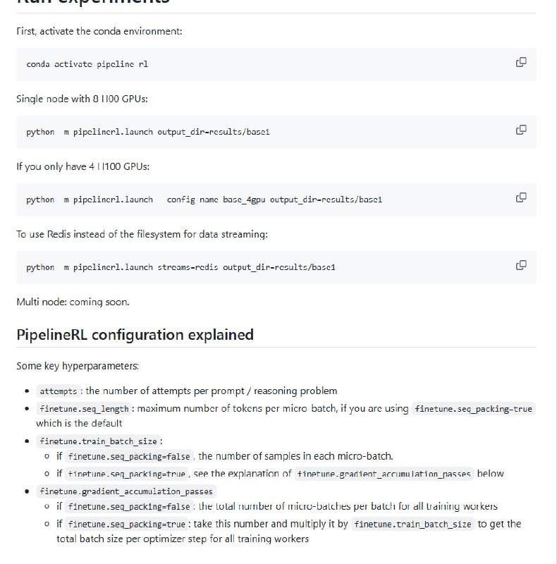 PipelineRL：一个可扩展的异步强化学习实现，能够在运行中更新权重，最大化GPU利用率，同时尽可能保持策略更新的实时性