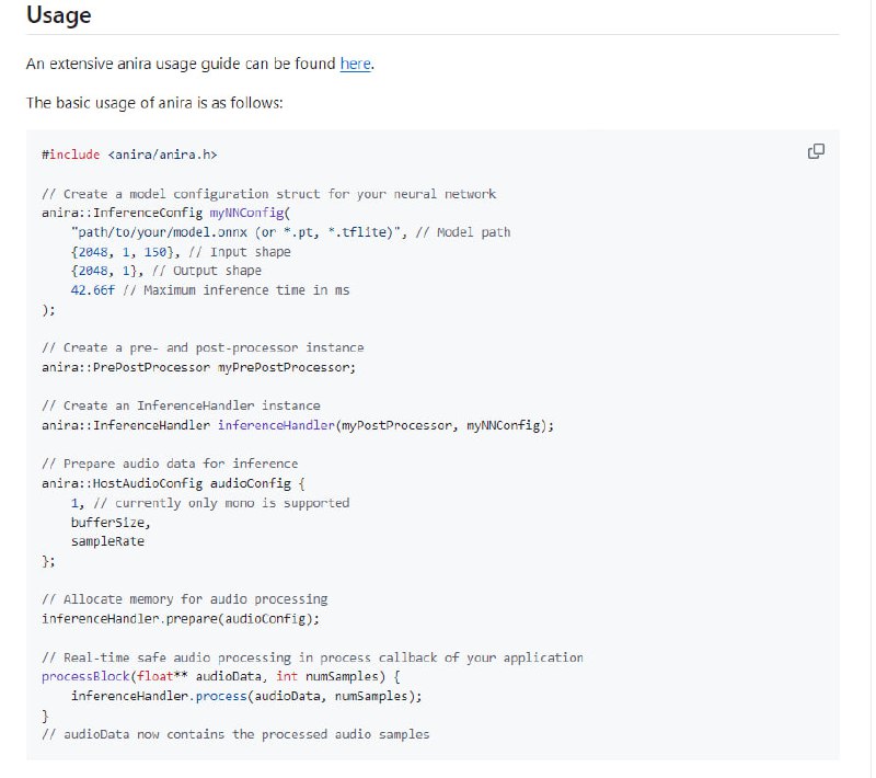 anira：实时音频应用中的神经网络推理架构，为音频应用提供高性能的神经网络集成方案，确保实时安全性和高效的并行推理