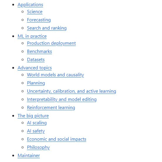 一个机器学习知识库，涵盖了从基础到高级主题的机器学习知识，包括模型架构、训练和微调、推理和运行策略、应用等