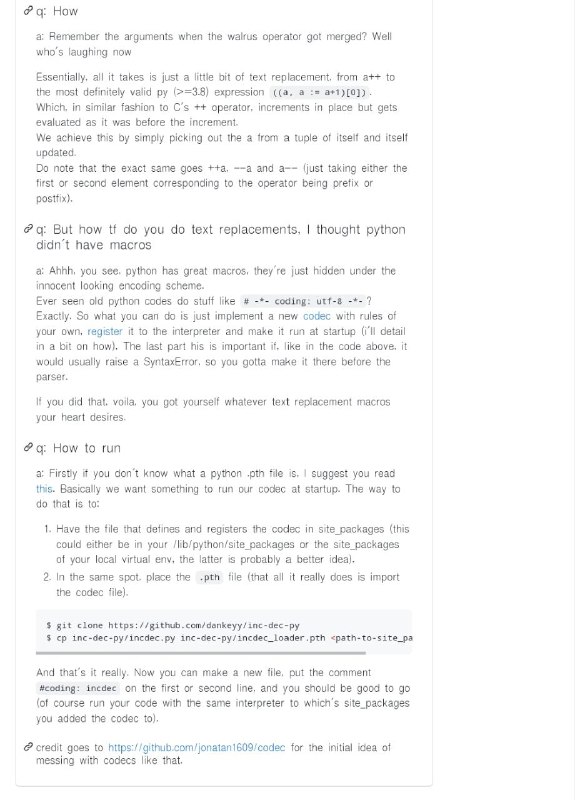 incdec.py：为Python增加++、--操作符GitHub | #Python