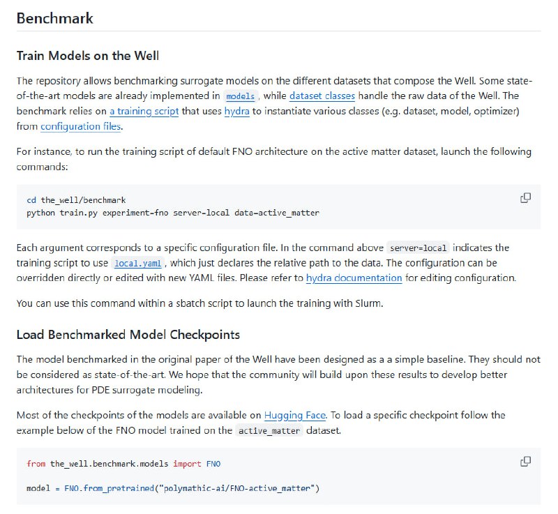 The Well: 15TB of Physics Simulations物理仿真数据集规模空前，涵盖生物系统、流体力学、声波散射、磁流体动力学等多领域