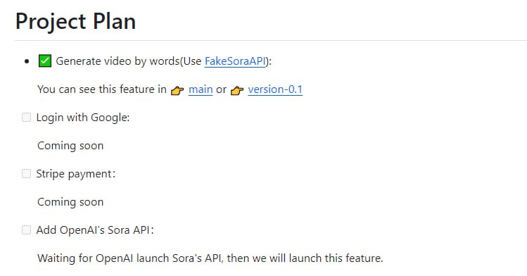 SoraWebui：一个开源项目，允许用户使用 OpenAI 的 Sora 模型使用文本在线生成视频，从而简化视频创建，并具有轻松的一键网站部署功能