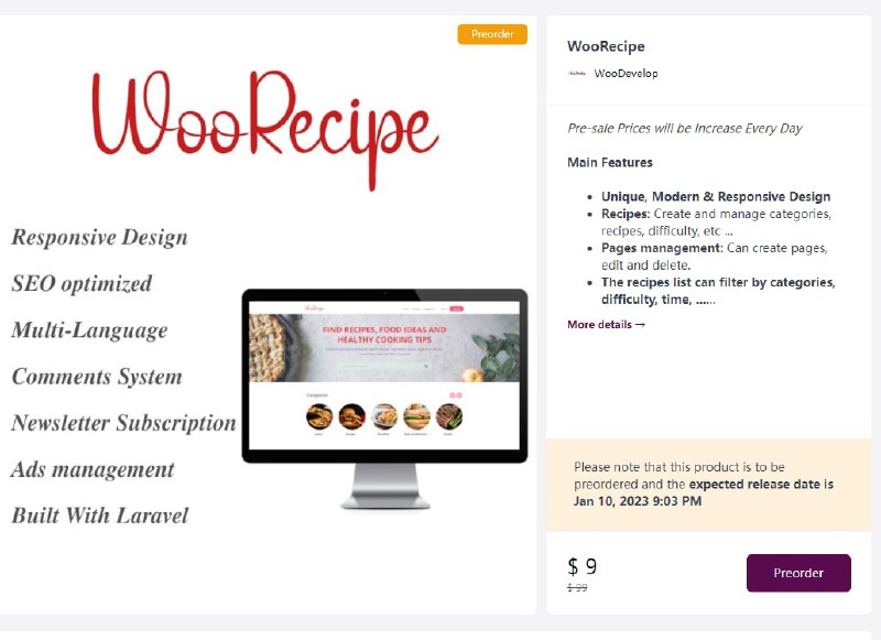 食谱管理软件 | 网站食谱管理软件 | 网站