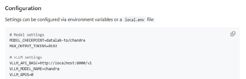 Chandra OCR开源发布，具备强大功能和广泛应用潜力：- 支持完整版面信息解析，能识别并标注图片、图表- 优秀的手写体、表格和表单识别能力- 兼容transformers和vLLM架构，易于集成和扩展获取方式：Huggingface仓库 | Github代码库 | 在线演示体验（推荐平衡模式）通过Datalab API调用，支持balanced和accurate两种模式快速上手：pip install chandra-ocr chandra_vllm