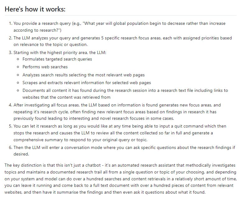 Automated-AI-Web-Researcher-Ollama：基于Ollama的自动化研究助手，能够自主执行网络研究任务