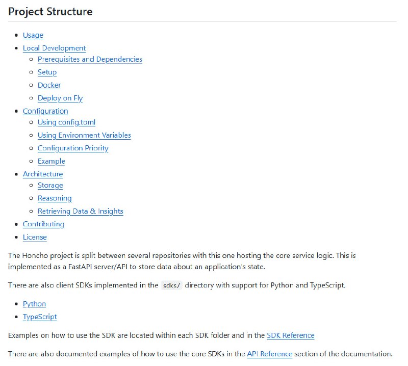 Honcho 是一款开源的记忆库与托管服务，专为构建有状态的智能体（stateful agents）设计