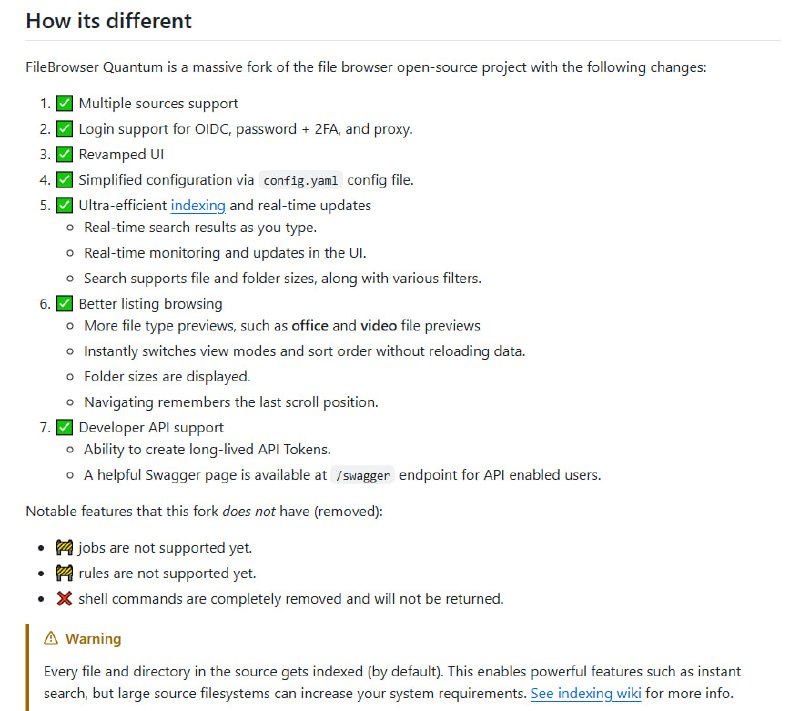 FileBrowser Quantum：开源的自托管Web文件管理器，功能丰富且高效
