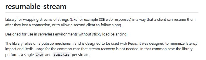 很多实时流式数据传输场景中，网络断开导致数据丢失是个难题