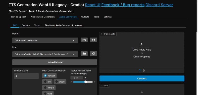 TTS WebUI：（github）集成多款主流语音合成与音频生成模型的开源Web界面，兼容Gradio与React，适合深度定制与高效开发