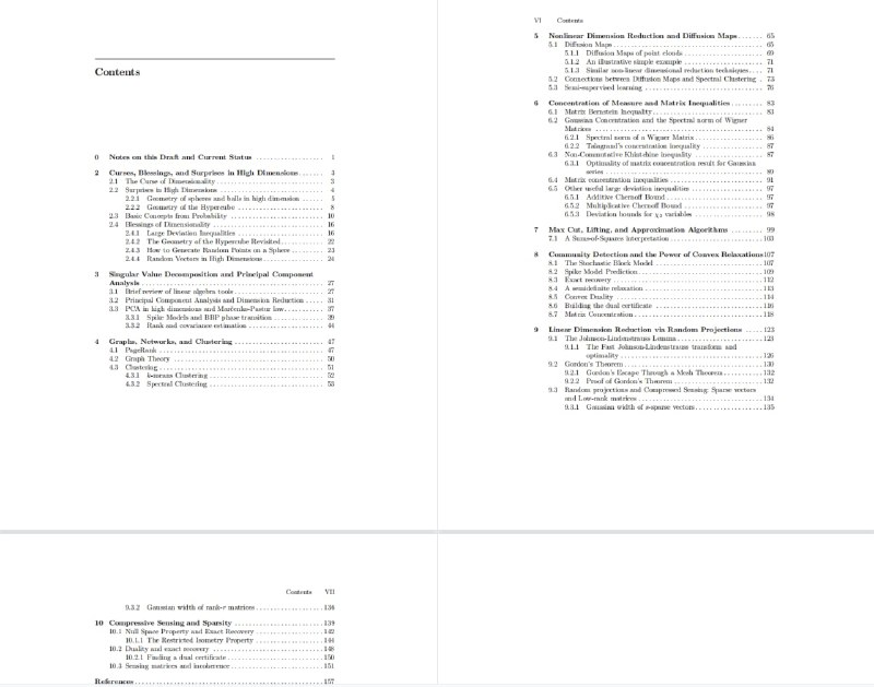 《数据科学数学基础》课程及教材Youtube | PDF文件见评论区