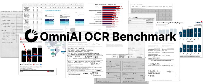 一个强大的OCR基准测试工具，帮助你快速评估不同多模态模型的OCR和数据提取能力，轻松找到最适合你的模型