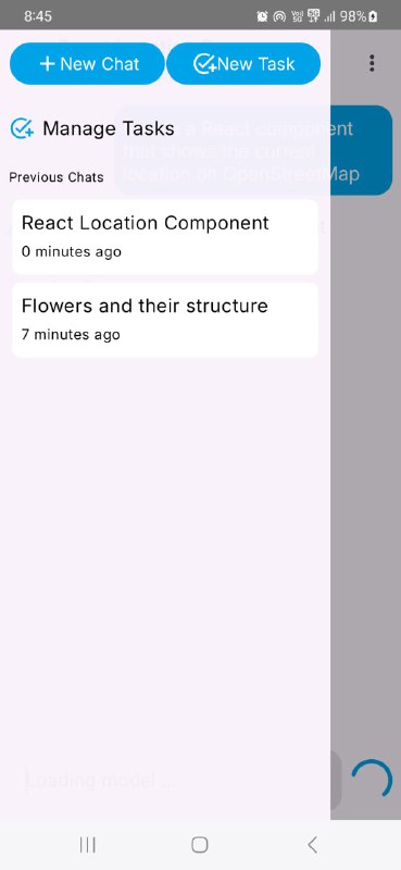 SmolChat-Android：一款在安卓设备上本地运行小型语言模型的应用，让用户能够与智能模型进行互动，无需联网即可享受个性化对话体验SmolChat-Android：一款在安卓设备上本地运行小型语言模型的应用，让用户能够与智能模型进行互动，无需联网即可享受个性化对话体验