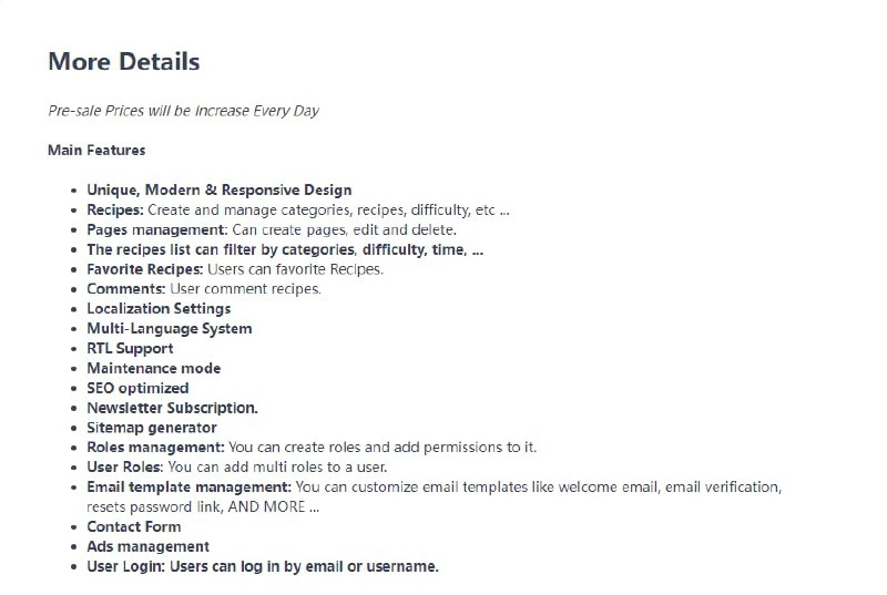 食谱管理软件 | 网站食谱管理软件 | 网站