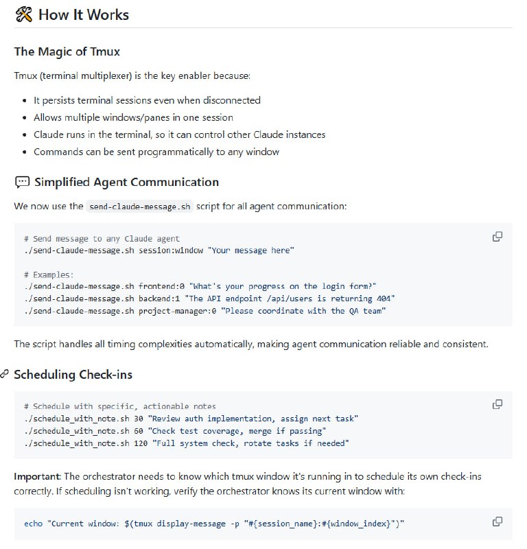 Tmux Orchestrator 让 Claude agents 实现真正的全天候自动化协作，打破传统单线程限制，开启多项目、多角色并行管理新模式