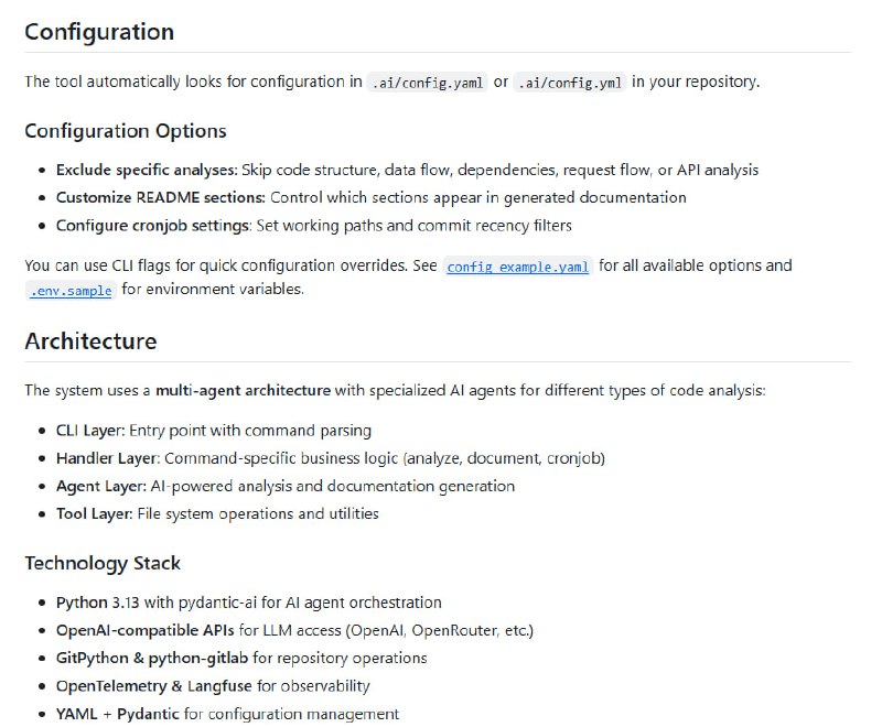 AI Doc Gen：多智能体驱动的代码库自动文档生成系统，提升代码理解与开发者入门效率