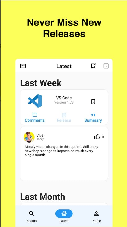 一个开源应用程序，用于跟踪语言、框架和库的新功能和变化 Ruzz | App Store | Google Play一个开源应用程序，用于跟踪语言、框架和库的新功能和变化 Ruzz | App Store | Google Play