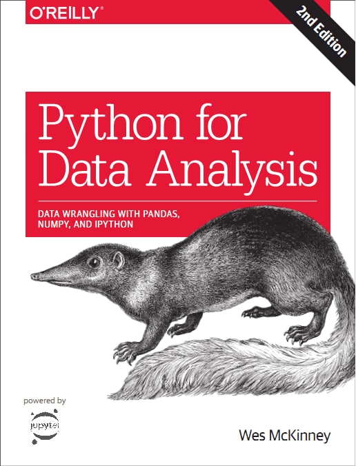 #电子书 《利用Python进行数据分析》第二版本书讲的是利用Python进行数据控制、处理、整理、分析等方面的具体细节和基本要点
