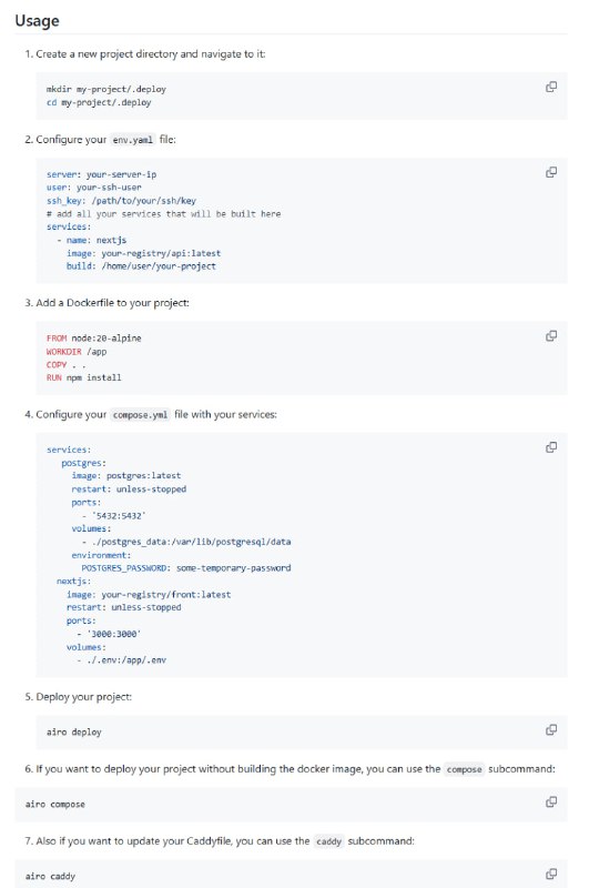 从本地到生产环境的自托管项目部署工具