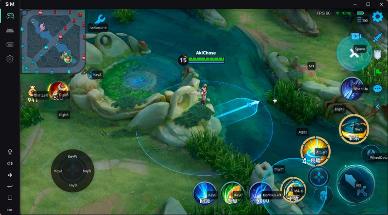 一款采用 Rust 和 Tarui 开发的 Scrcpy，该工具通过图形化界面提供鼠标和键盘映射配置，实现类似安卓模拟器的多点触控操作