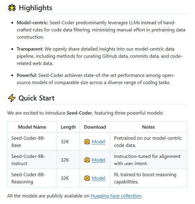 Seed-Coder：开源代码大语言模型，让代码模型自己筛选数据，大幅提升编程能力