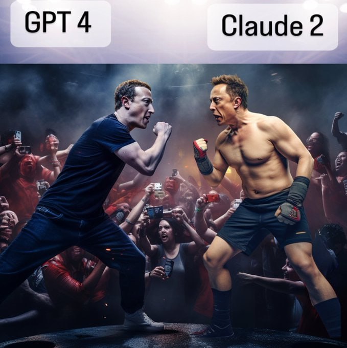@Lauren_79 将Claude 2 和 ChatGPT 4 + 进行了对比，感兴趣可以看一下