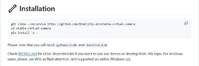 Stable Virtual Camera：用扩散模型实现多视角视频生成，让3D场景合成变得轻而易举