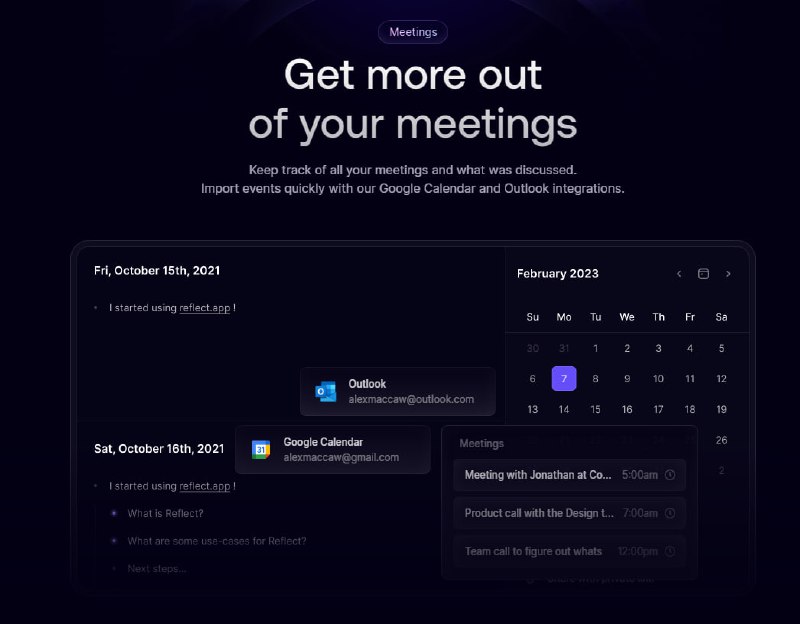 一个端对端加密的Ai笔记工具Reflect | demo videos | docs | #工具 #笔记工具一个端对端加密的Ai笔记工具Reflect | demo videos | docs | #工具 #笔记工具
