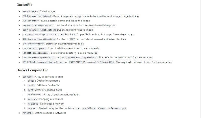 Docker和Docker Compose备忘单（大约 30 小时的教程、文章和工作总结）YouTube | Github | #教程Docker和Docker Compose备忘单（大约 30 小时的教程、文章和工作总结）YouTube | Github | #教程