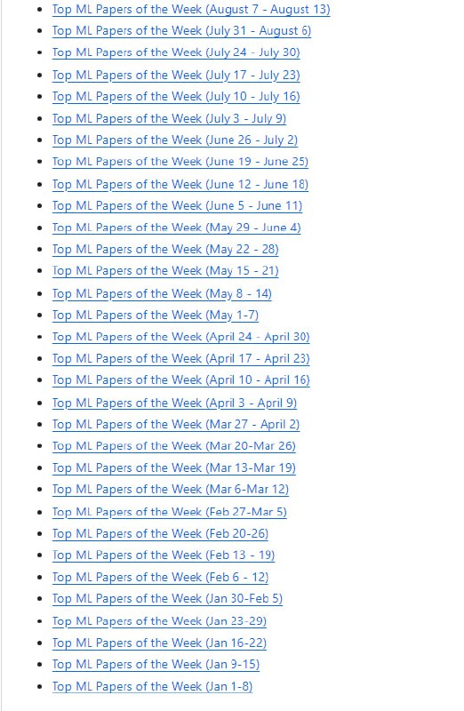 每周更新的机器学习顶级论文库 | ML Papers of The Week | #论文每周更新的机器学习顶级论文库 | ML Papers of The Week | #论文