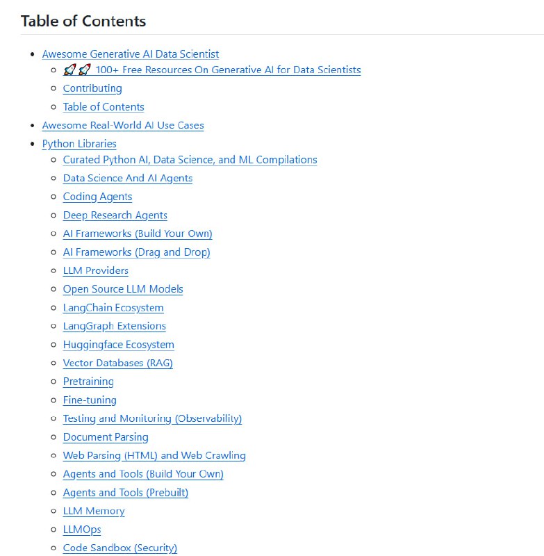 Awesome Generative AI Data Scientist：助力成为生成式AI数据科学家的资源库