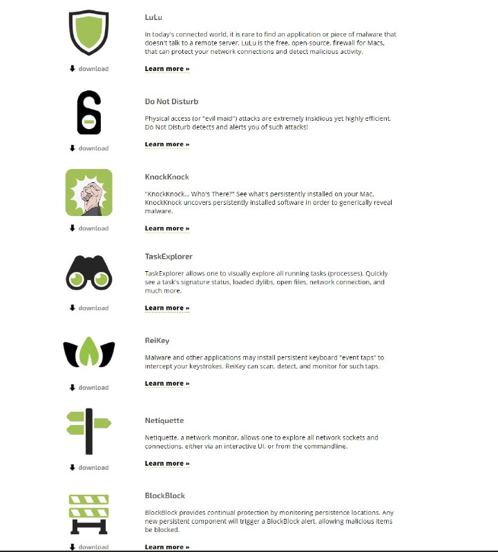 Objective-See 的 macOS 免费和开源安全工具 Objective-See's Tools | 源代码托管地址 | #工具Objective-See 的 macOS 免费和开源安全工具 Objective-See's Tools | 源代码托管地址 | #工具