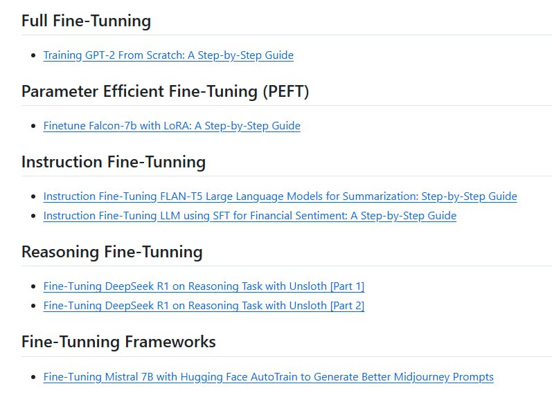 Hands-On-LLM-Fine-Tuning：一站式大语言模型微调教程，轻松上手LLM微调 | #教程提供多种微调技术，涵盖全参数微调、参数高效微调等；详细教程助力小白快速入门；丰富的实战案例，覆盖金融、推理等多个领域